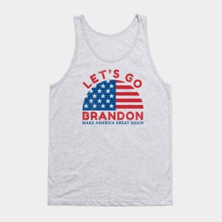 lets go brandon - MAGA Tank Top